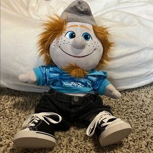 Build-A-Bear Smurf Naughty Hackus whole outfit with shoes
